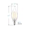 Luxrite CA11 LED Light Bulbs 4W (40W Equivalent) 400LM 4000K Cool White Dimmable E12 Candelabra Base 16-Pack LR21577-16PK - alternate 7